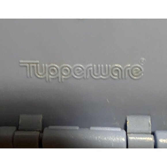 Tupperware Pitcher 2189D2 Slimline 1QT Pitcher Country Blue Flip Top Pour Lid - Picture 7 of 13